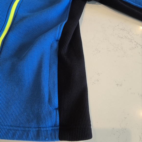 SPYDER Boys Constant Full Zip Stryke Sweater Jacket Blue Jacket XL 18 - Picture 16 of 16